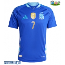 Argentina Rodrigo De Paul #7 Bortedrakt Copa America 2024 Kortermet